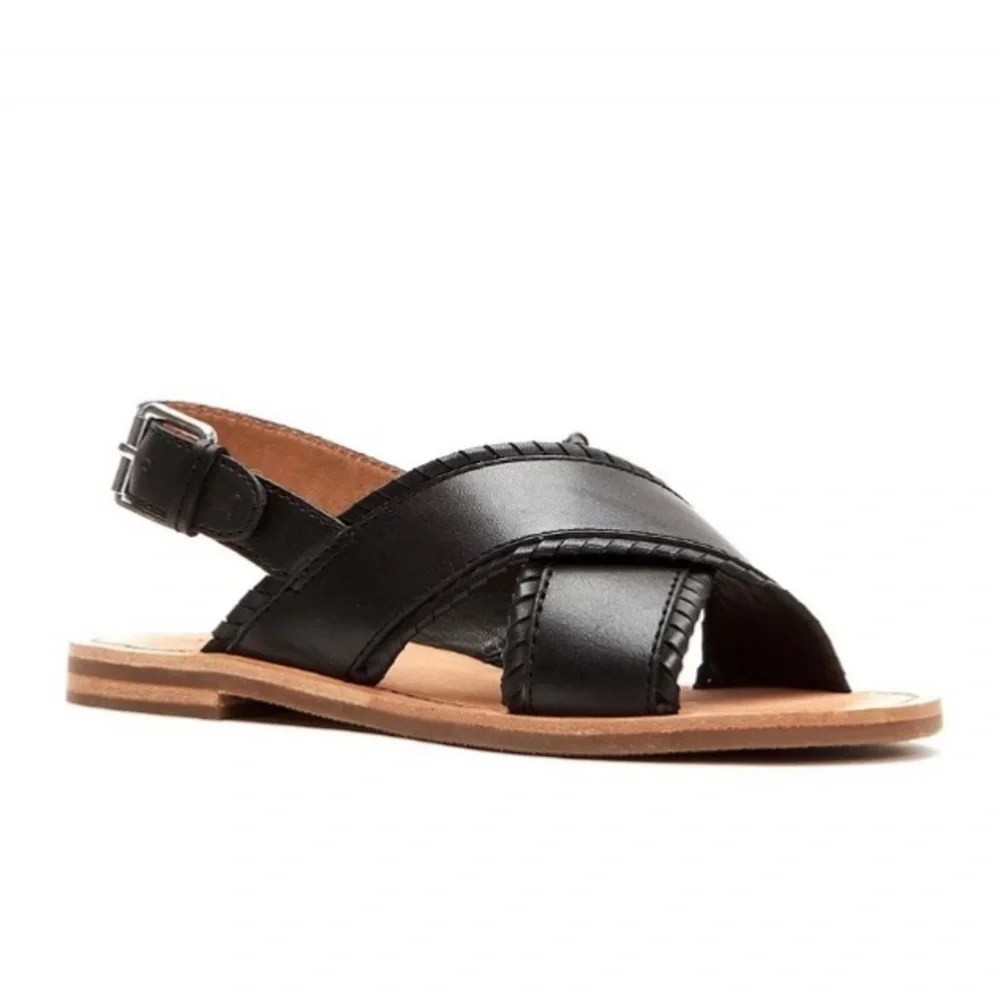 Frye Robin Feather‎ Criss Cross Sandals
